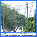 powder coated galvanized garden fence panels roll top welded wire mesh fence